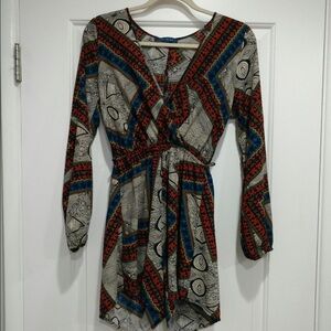 Lac Bleu Romper Multi-Color